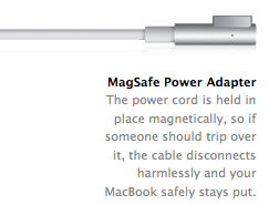MacBook White Unibody magsafe